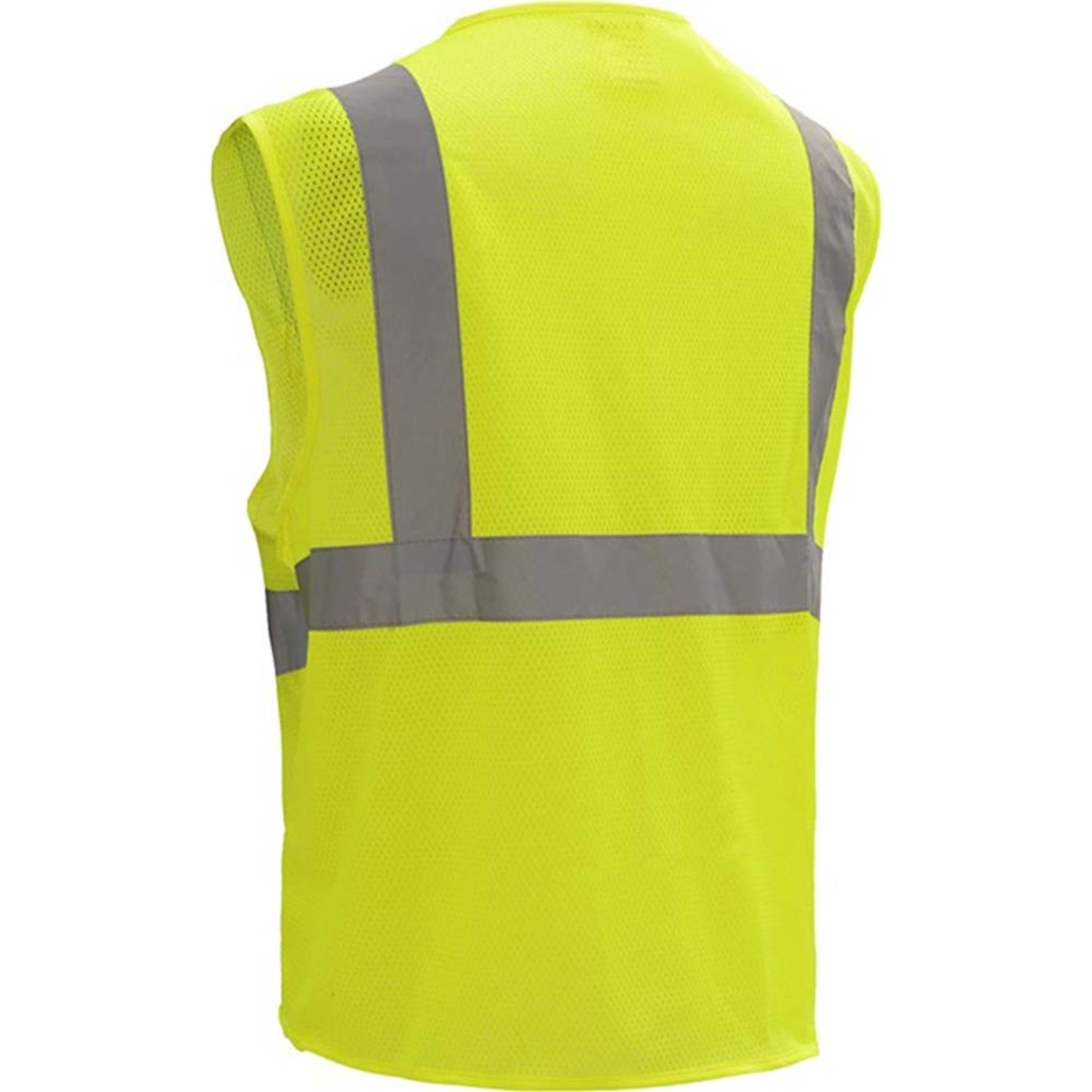 GSS Safety Standard Class 2 Five-Point Breakaway Vest Lime