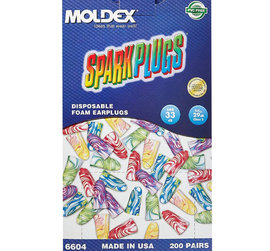 SparkPlugs® Disposable Earplugs (200 Count)