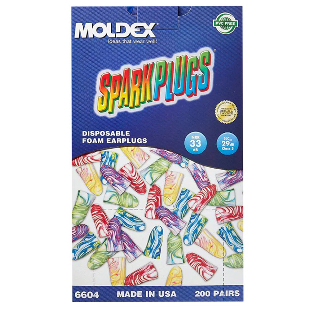 SparkPlugs® Disposable Earplugs (200 Count)