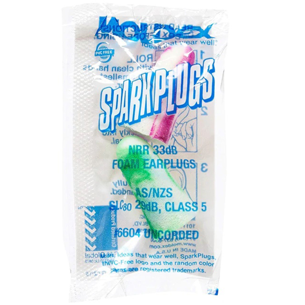 SparkPlugs® Disposable Earplugs (200 Count)