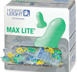 Howard Leight LPF-30 Max Lite Earplugs by Honeywell (100 Count)