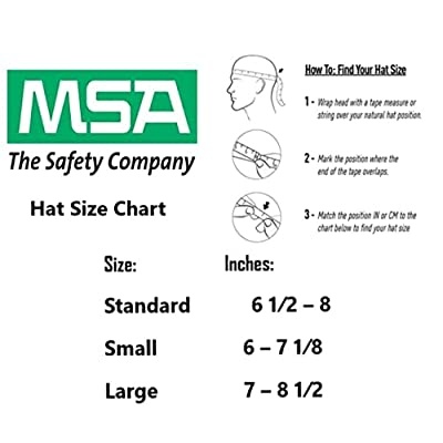 MSA V-Gard Slotted Protective Hard Hat