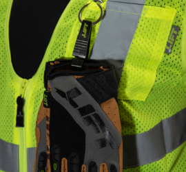 Lift Safety Glove Clip with Carabiner