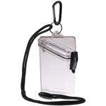 Witz See It Safe Waterproof ID/Badge Holder Case Clear (W00411)