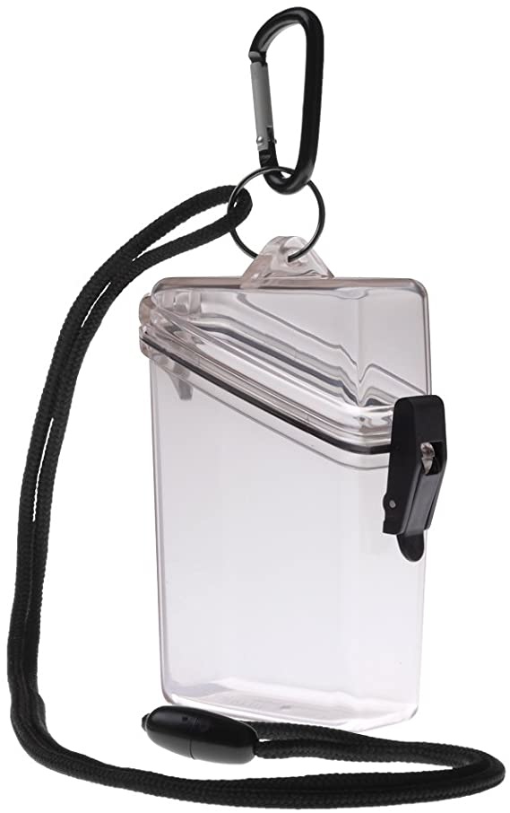 Witz See It Safe Waterproof ID/Badge Holder Case Clear (W00411)