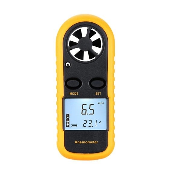 Qotone GM816 Portable Air Velocity Wind Speed Temperature Gauge - Safety  Solutions and Supply
