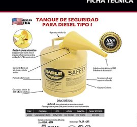 Eagle Diesel Safety Can 5Gal