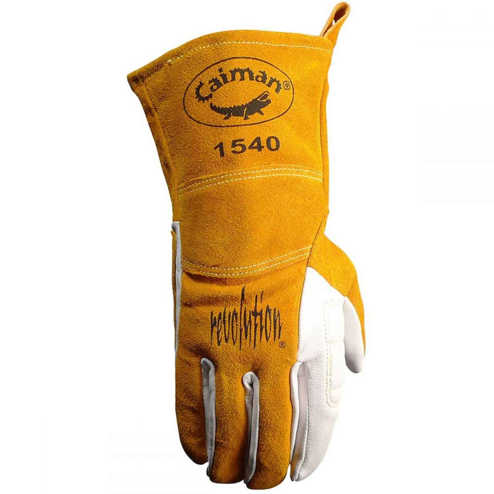 Caiman 1540 Premium Goat Grain Unlined Palm TIG/Multi-Task Welding Gloves