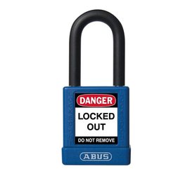 ABUS Aluminum Safety Padlock Blue