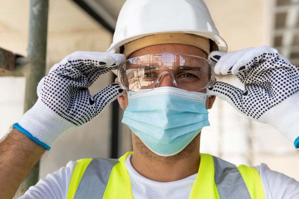 Safety Glasses on the Job