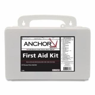 101-25-9-FAKP: 25 Person First Aid Kit, Plastic Case, Wall Mount