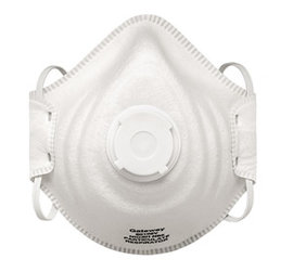 Gateway Safety PeakFit® N95 Disposable Vented Organic Vapors (OV) Particulate Respirator, 10/Box