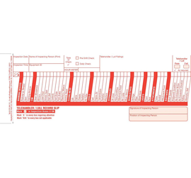 SG World USA TH-KITPUS - Telehandler/Lull/Extended Reach Forklift Inspection Book Includes 30 Inspections Forms (2-Part Forms)