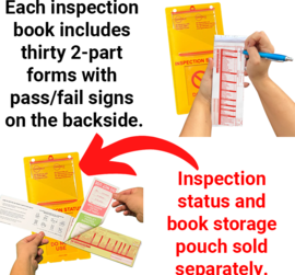 SG World USA ME-KITPUS - Mobile Equipment Inspection Book 30 Inspections Forms (2-Part Forms)