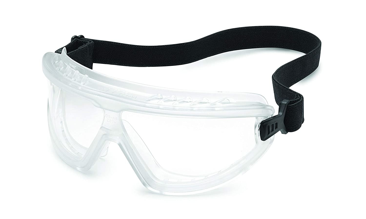 Gateway Safety Wheelz Stylish and Comfortable Safety Goggle, Clear Anti-Fog Lens, Clear Frame