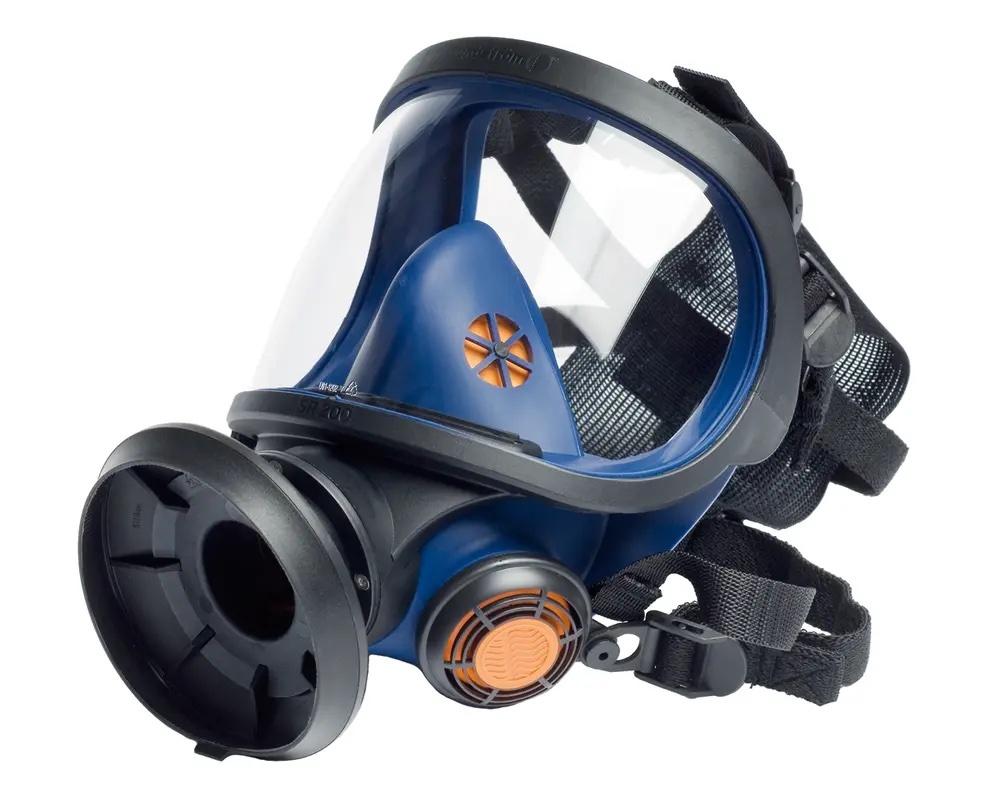 Sundstrom H05-8521: Sundstrom Complete Full Face Respiratory Protection Kit with Filters, Cartridges, and Storage Container