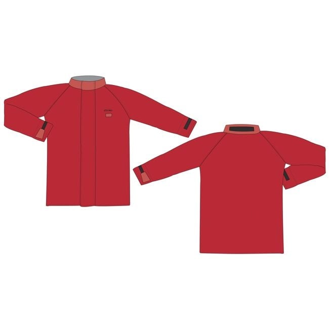 Lac Mac Lac-Mac Red Chemical Splash Protective Jacket, Red