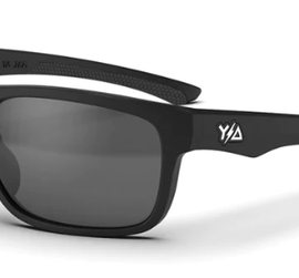 WYE DELTA FV-Z87-BLK-POL:   Wye Delta's FULLVIZ BLACK POLARIZED Safety Glasses.  100% UV / ANSI Z87+