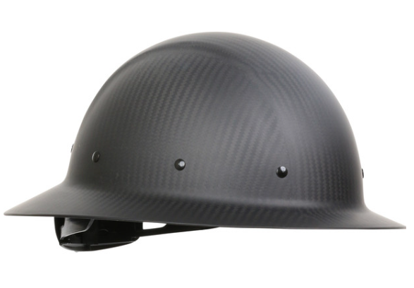 Wolfjaw™ Full Brim Smooth Dome Hard Hat with Matte Carbon Wolfjaw™ Full Brim Smooth Dome Hard Hat with Matte Carbon