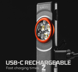 NEBO NEB-FLT-1042: Slim Mini Rechargeable Pocket Light