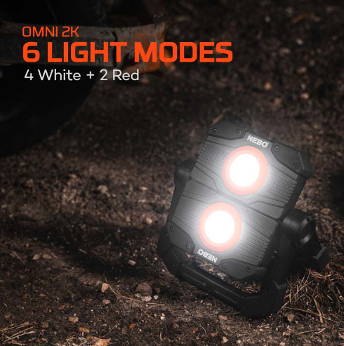 NEBO NEB-8NO-0006: Light N Go Kit (Pen Light, Work Light, & Wireless Speaker)