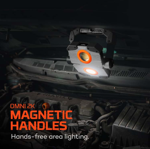 NEBO NEB-8NO-0006: Light N Go Kit (Pen Light, Work Light, & Wireless Speaker)