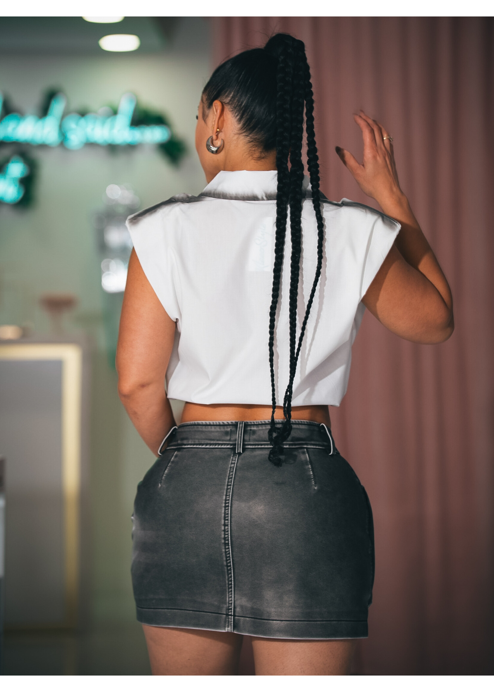 Modern Urban Cargo Mini Skirt