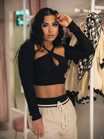 Cross Front Top