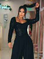 Sequin Lace Bodysuit (Only Bodysuit)