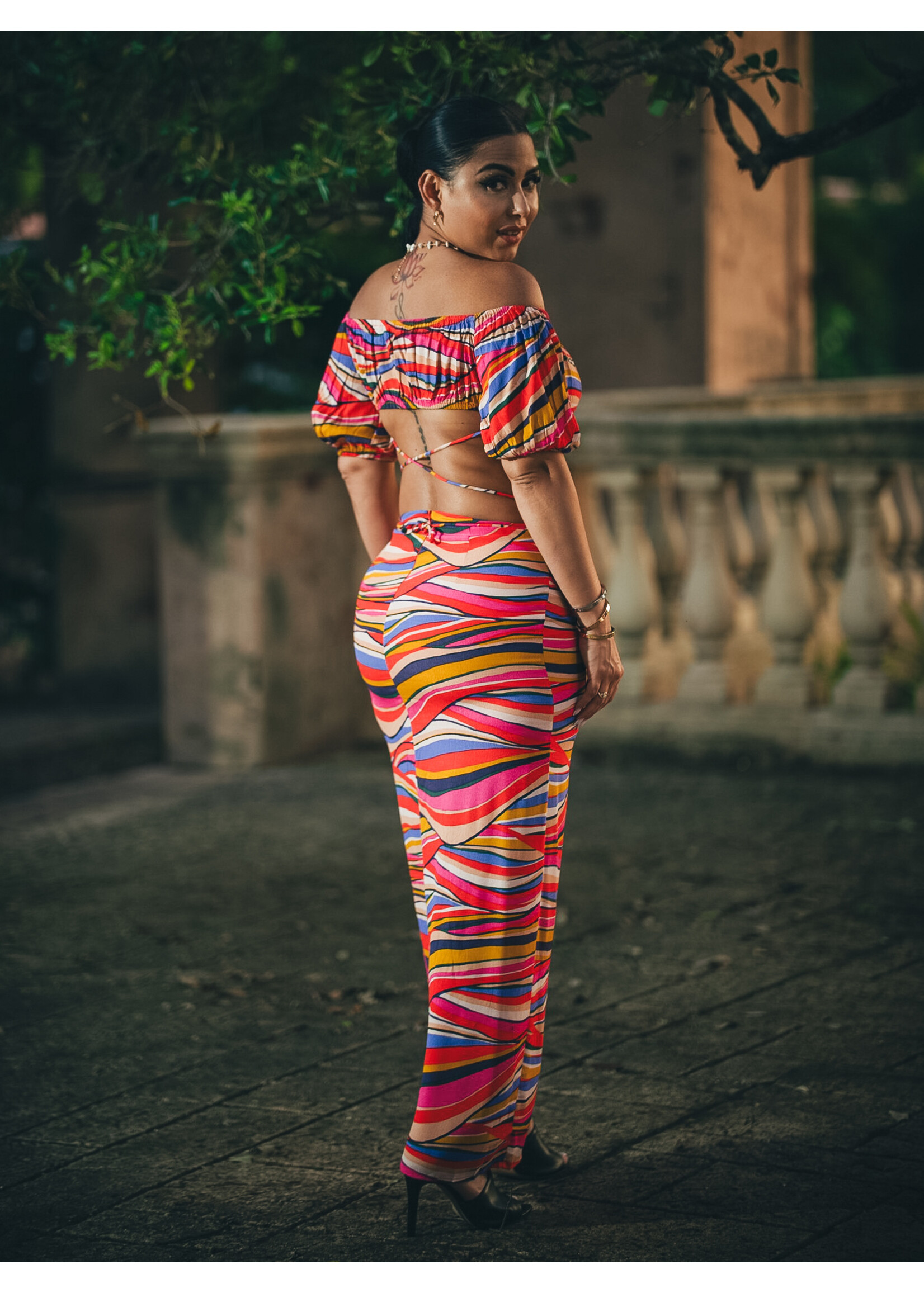 Skirt & Top Fashion Set