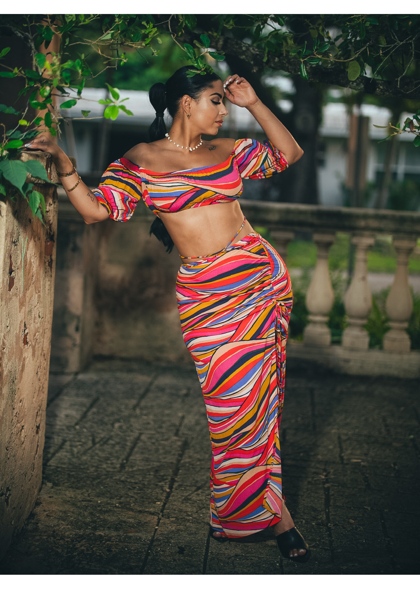 Skirt & Top Fashion Set