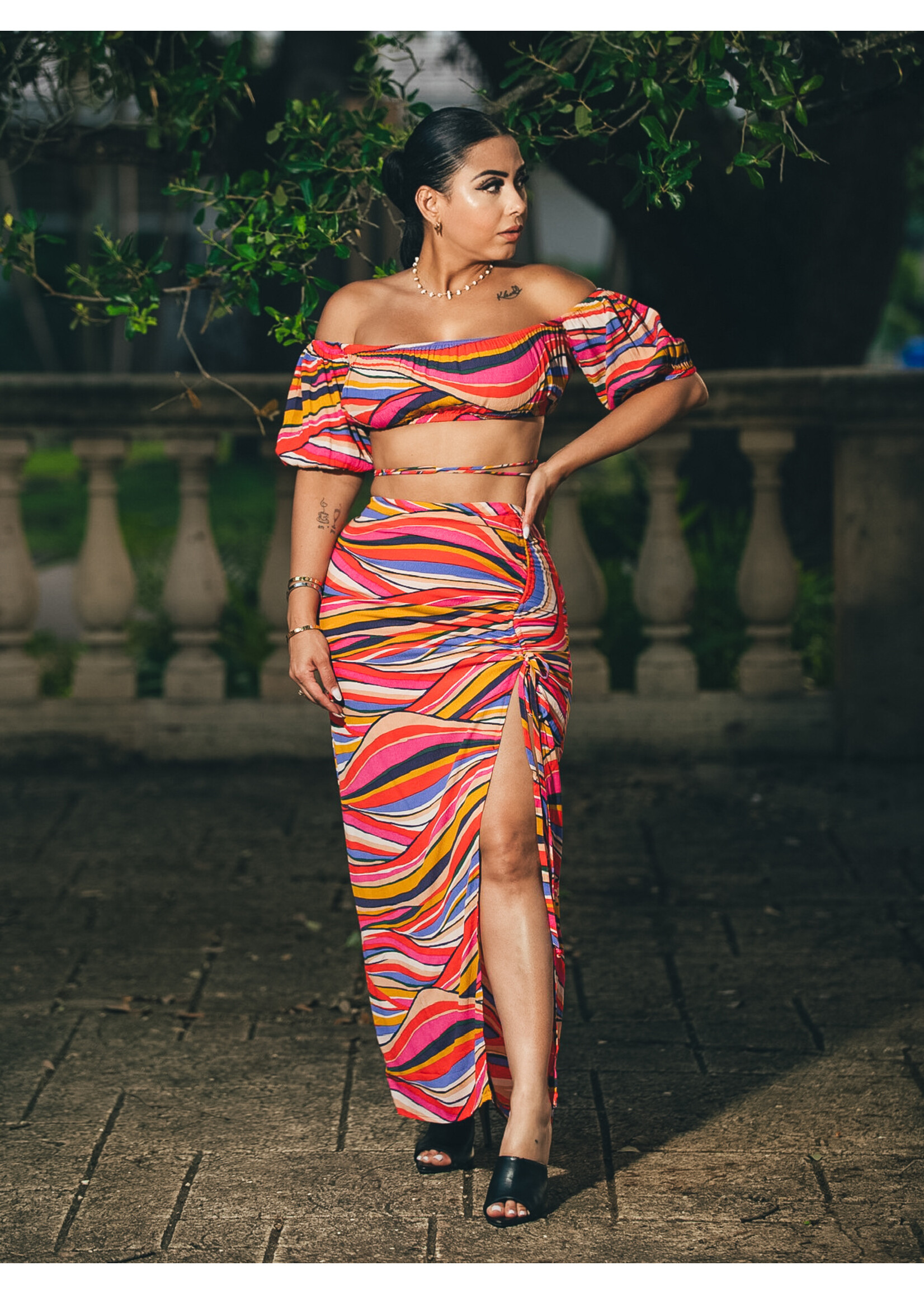 Skirt & Top Fashion Set