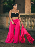 Ruffle Crop Top