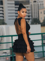 Fully Smocked Open Back Top