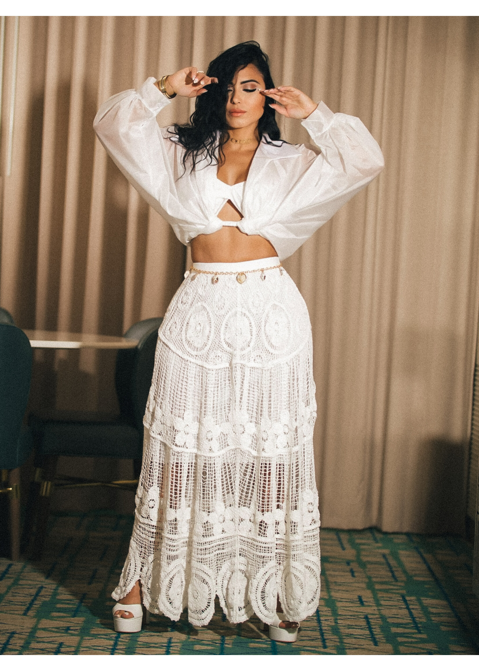 Sunset Weave Skirt