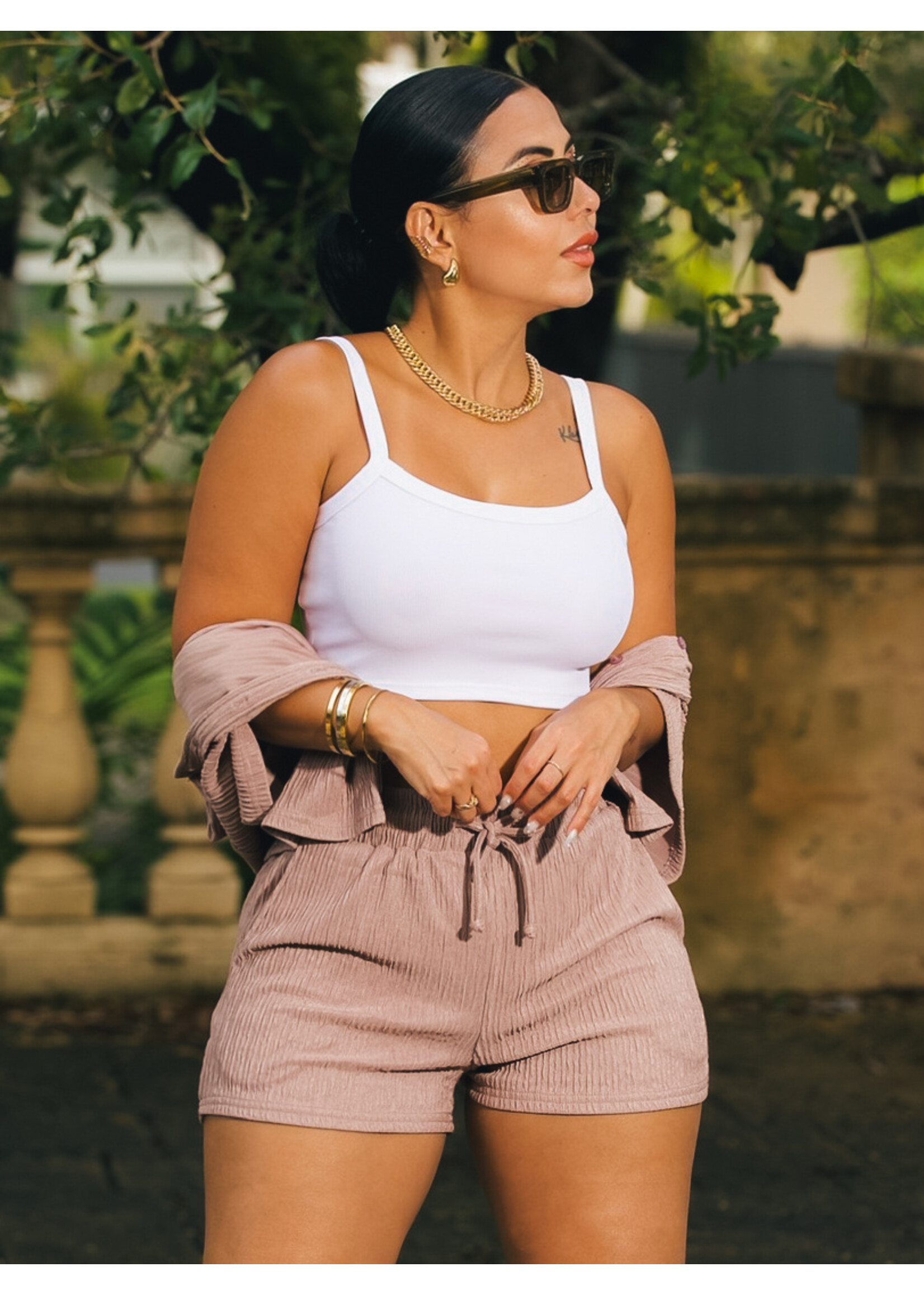 Ribbed Crop Top