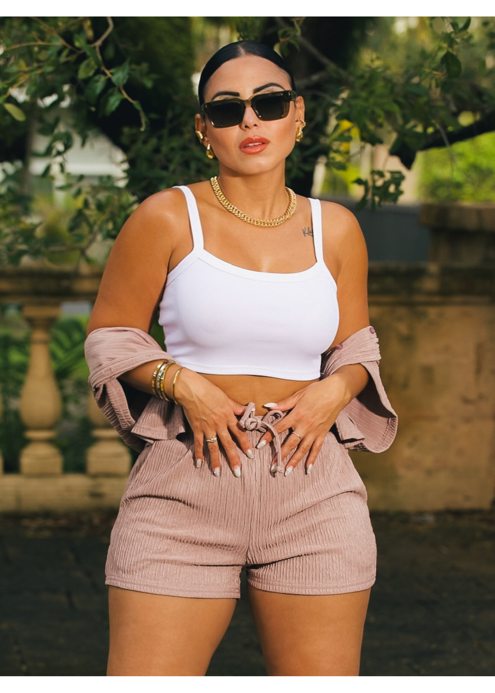 Ribbed Crop Top