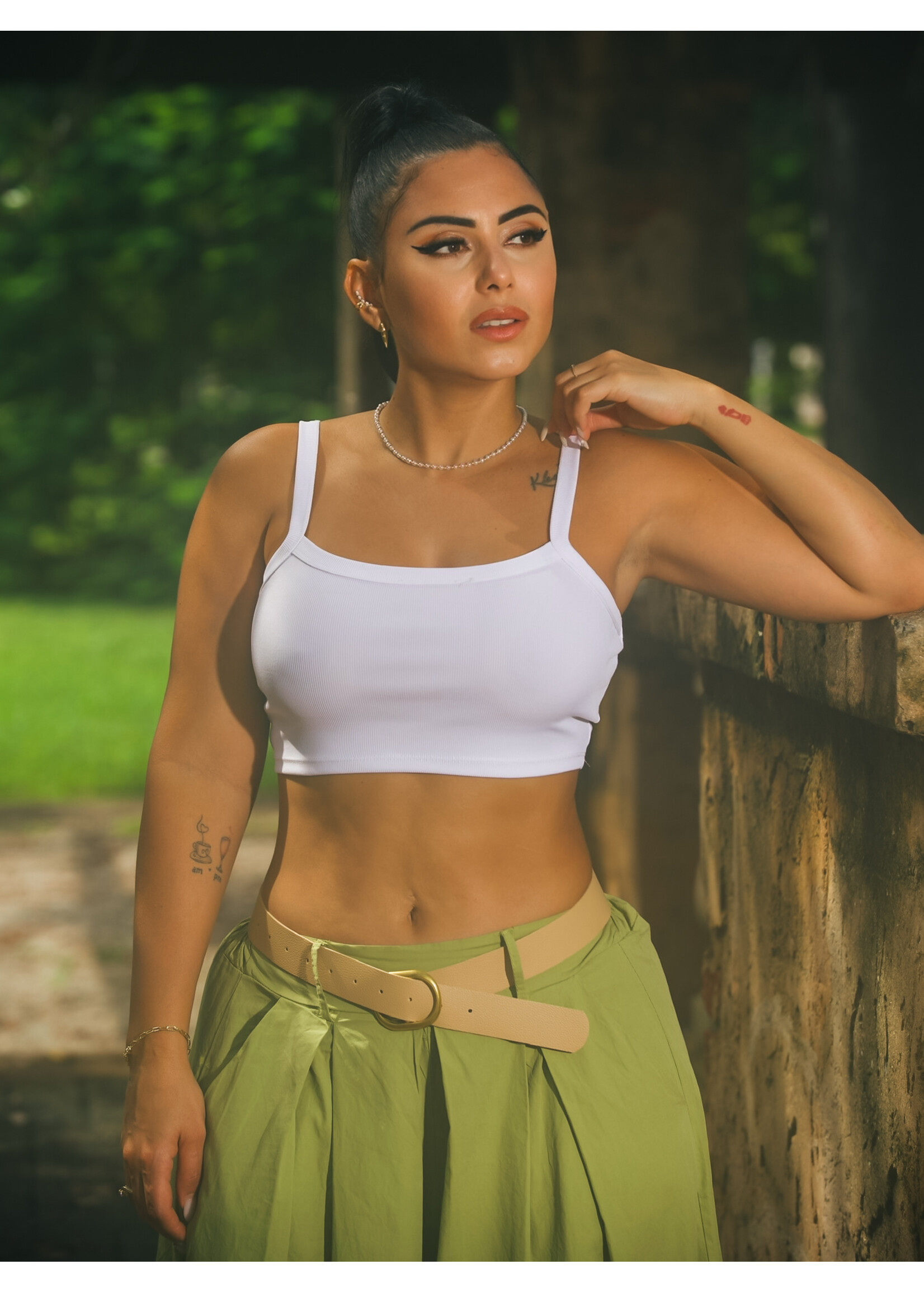 Ribbed Crop Top