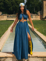 Twist Front Tie Dress