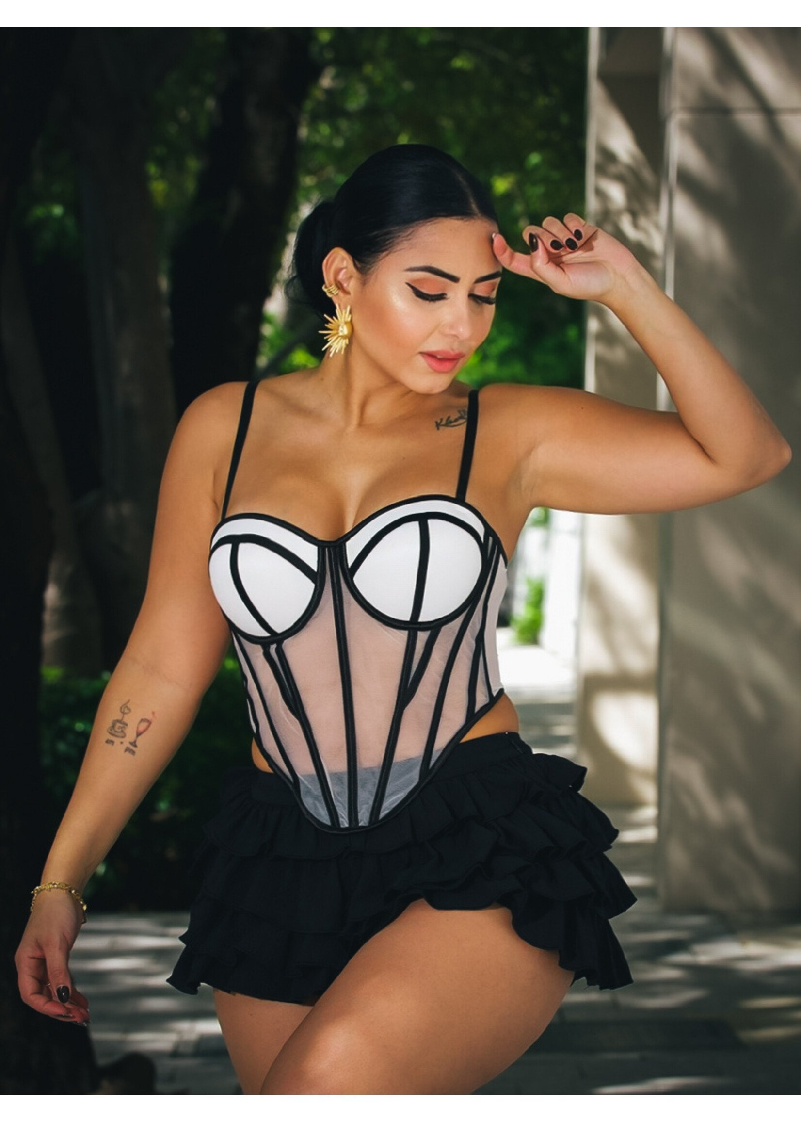 Hana Mesh Corset