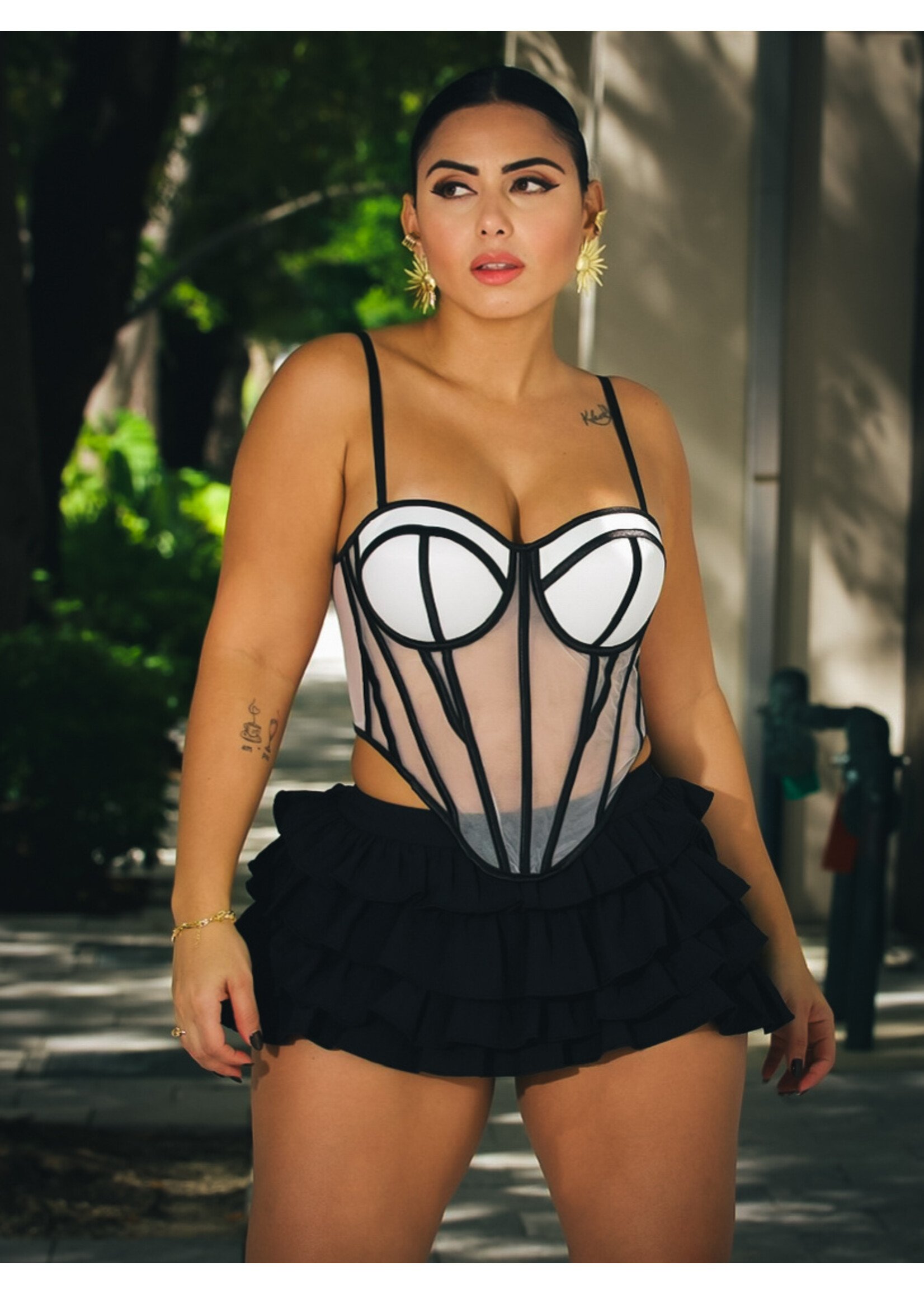 Hana Mesh Corset