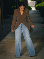 Symphony Crossed Crop Blazer