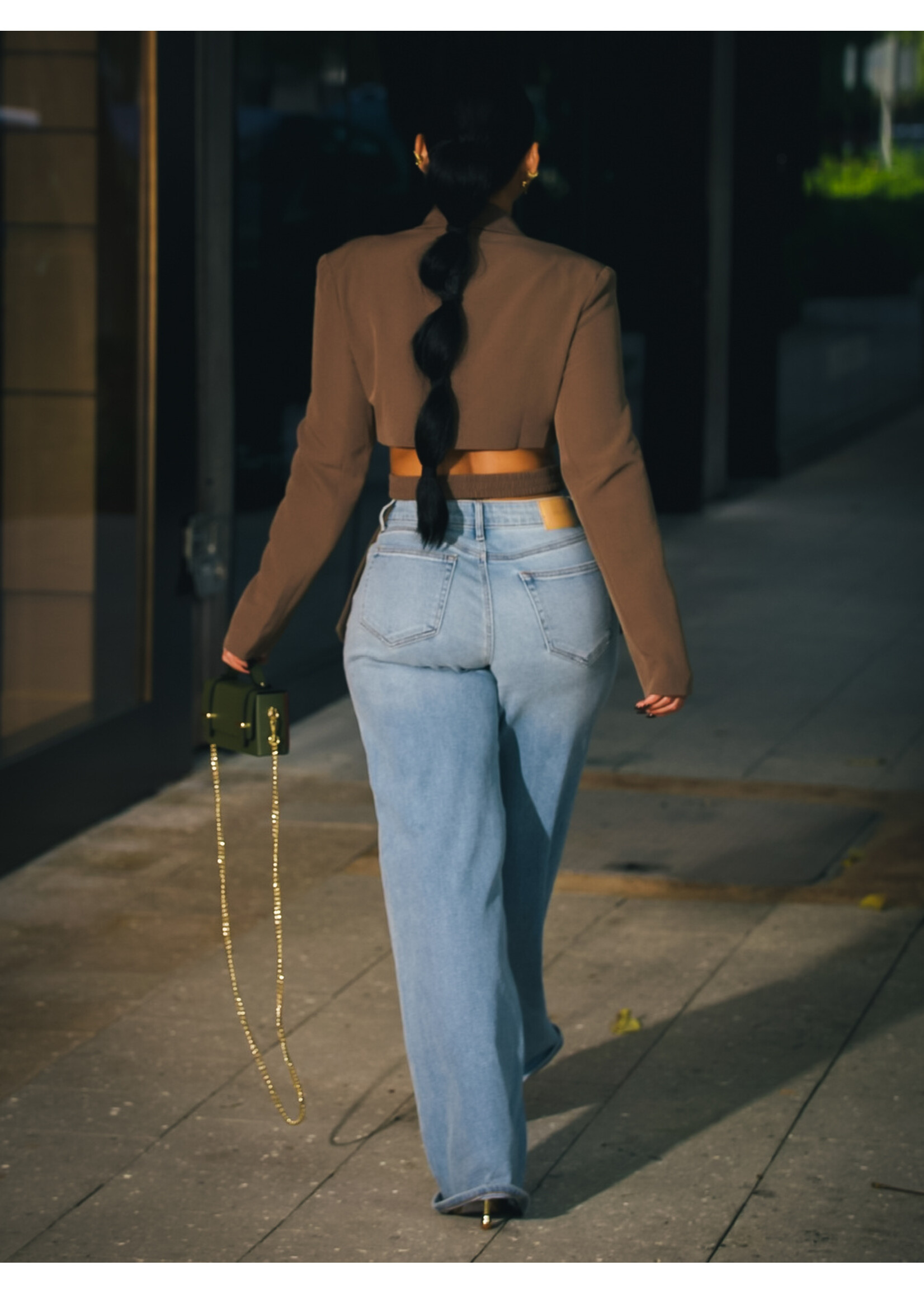 Low Rise Wide Leg Jeans