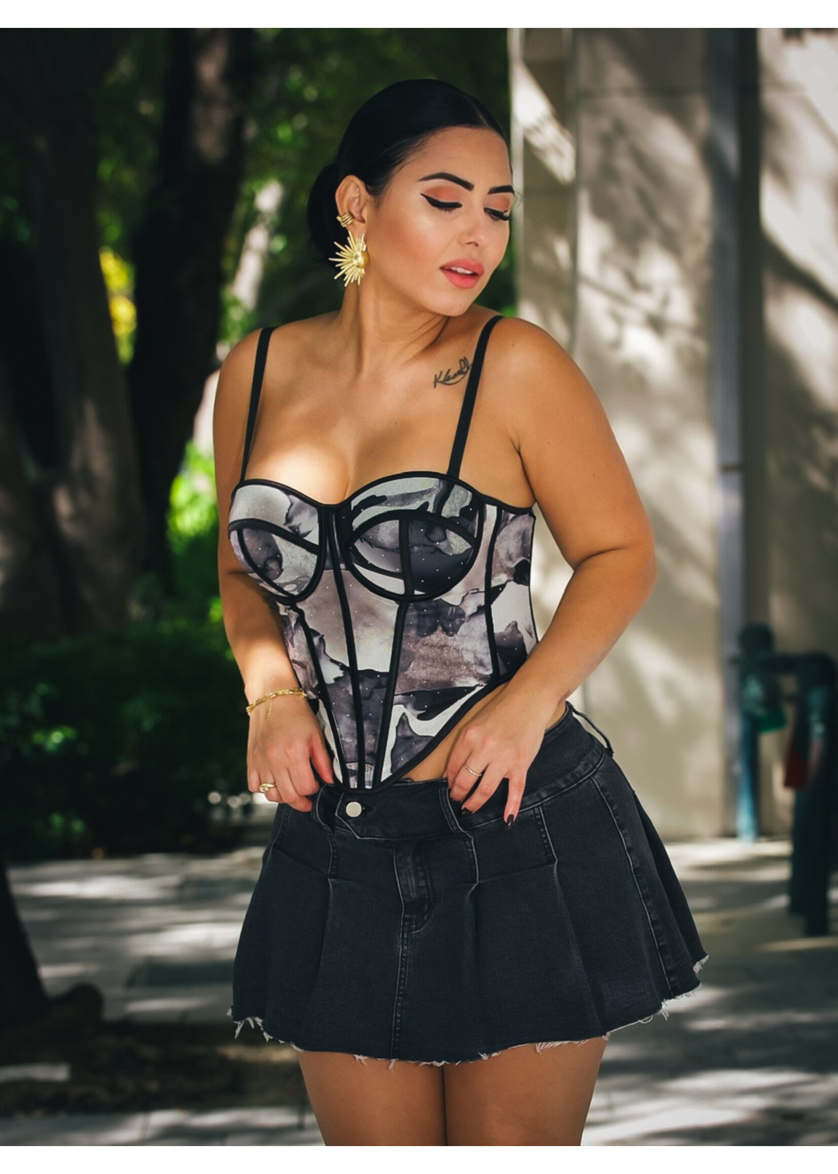 Kaylee Midnight Mirage Corset