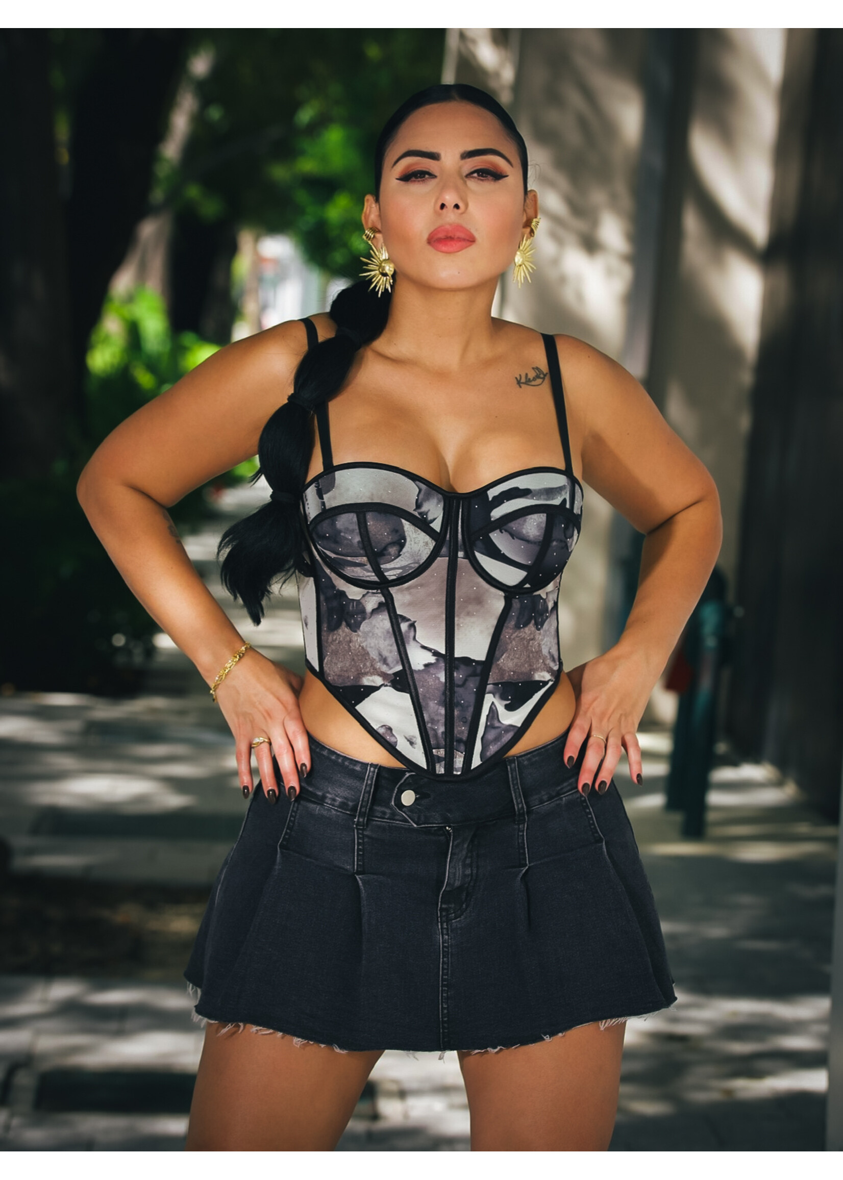 Kaylee Midnight Mirage Corset