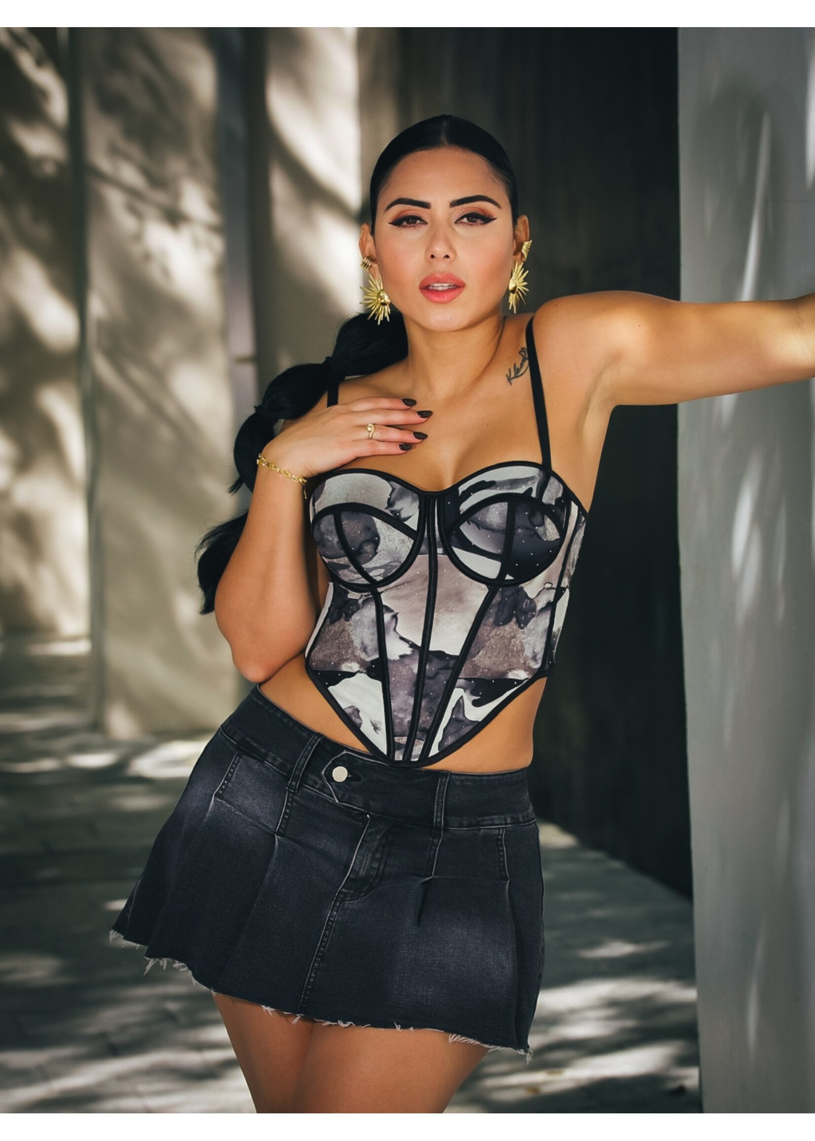Kaylee Midnight Mirage Corset