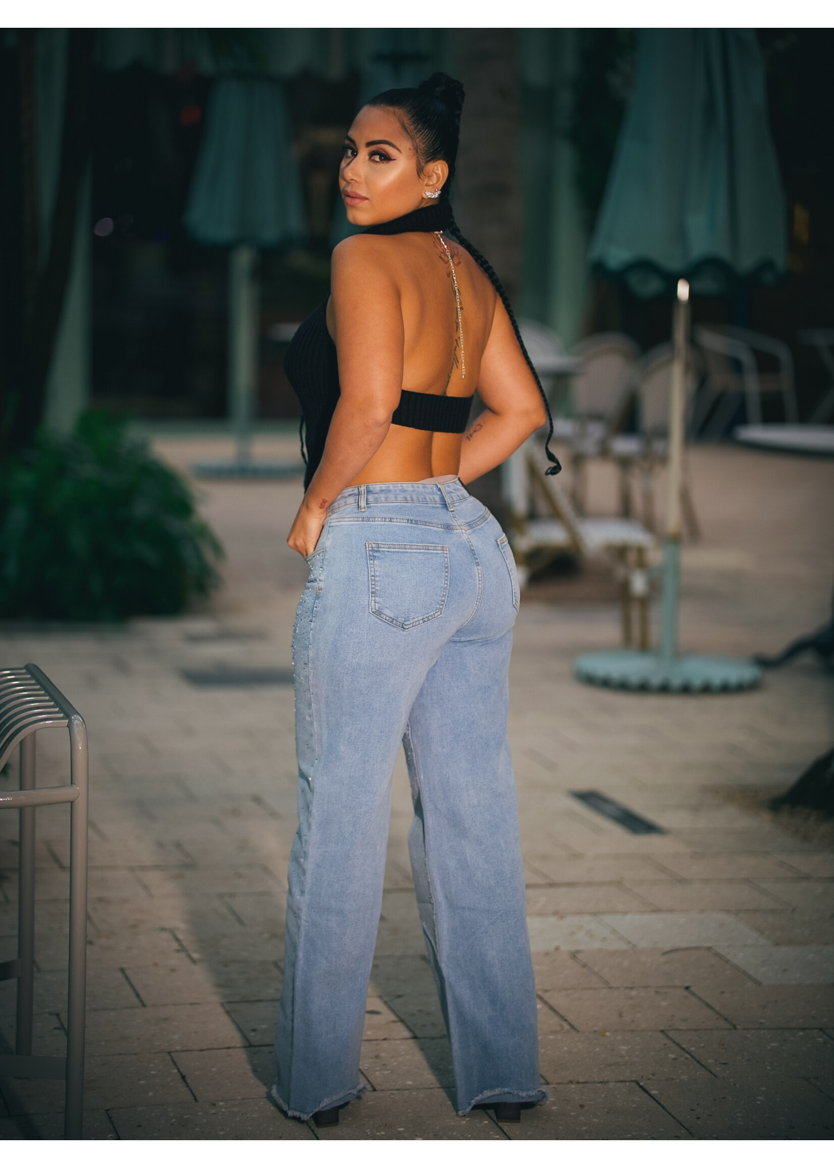 Edge Play Knit Top