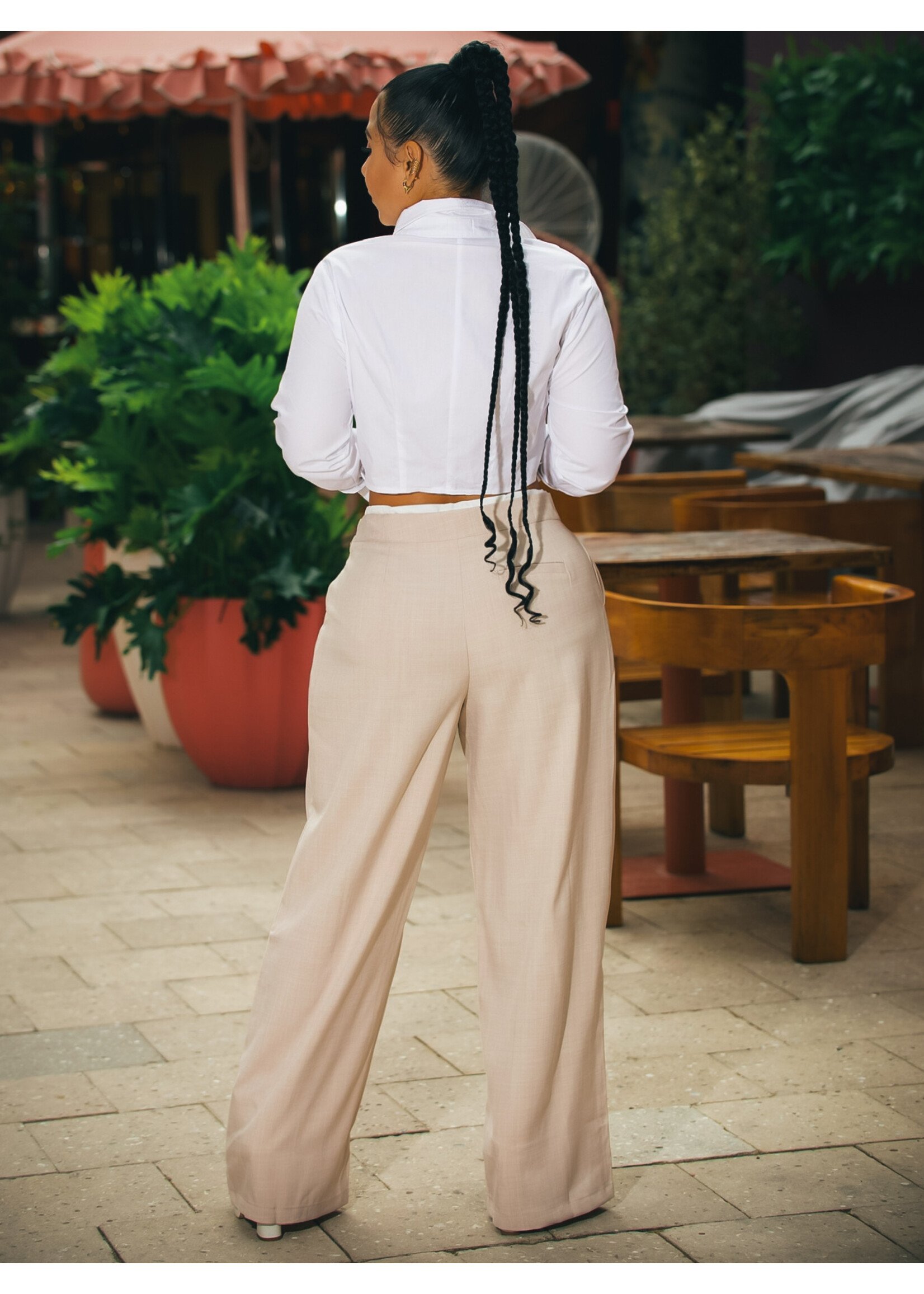 Chic Bottom Down Shirt