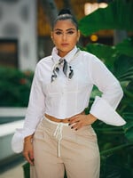 Chic Bottom Down Shirt