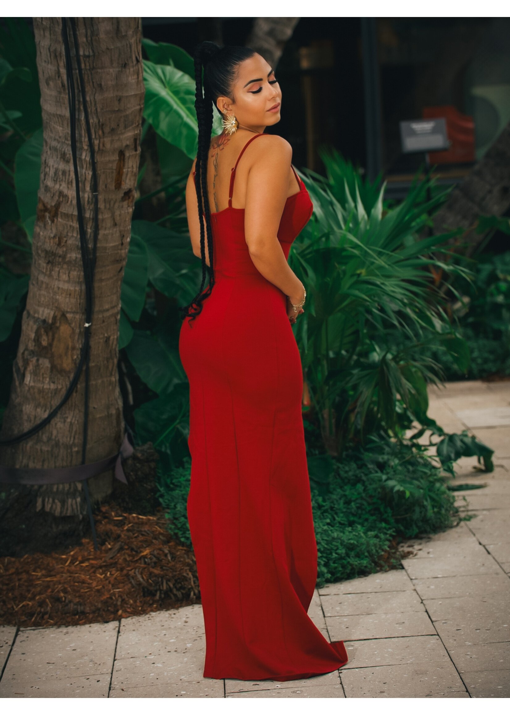 Midnight Merlot Dress